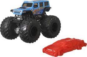 blue monster truck